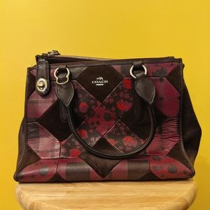 Coach Maroon Bag